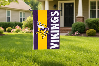 Minnesota Vikings Embellished Garden Flag 12.5"L x 18"H